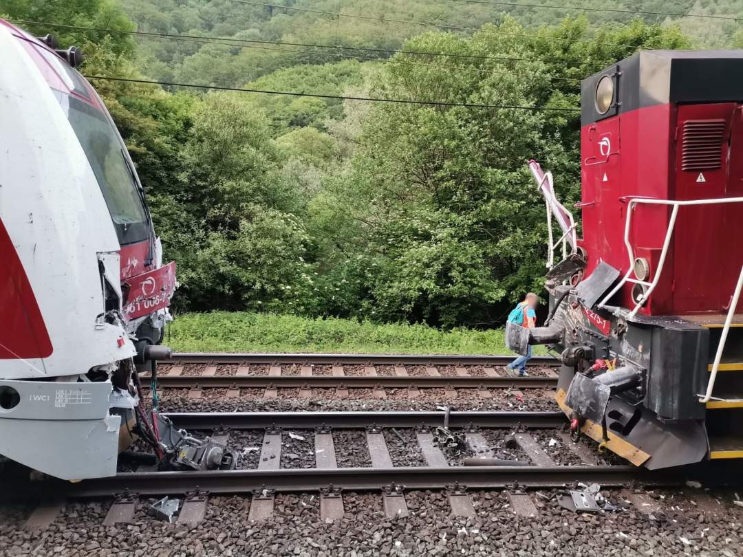 A rendőrség eljárást indít a pénteken történt vonatbaleset ügyében ma7.sk