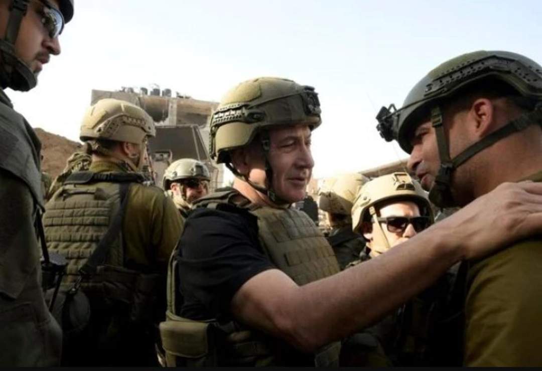 Először utazott Netanjahu Gázába a háború kitörése óta, győzelmet ígért az izraeli katonáknak