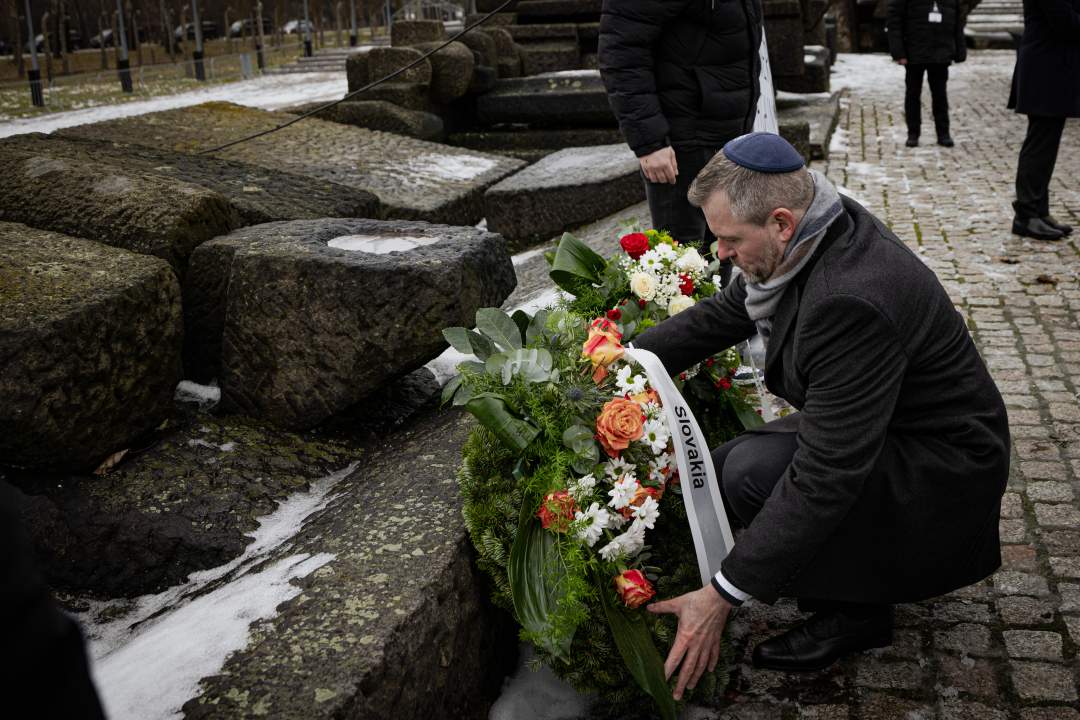 Pellegrini: Soha ne engedjük, hogy megismétlődjön a holokauszt tragédiája
