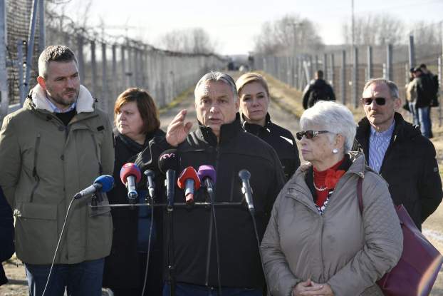 Orbán Viktor Peter Pellegrini, Röszke
