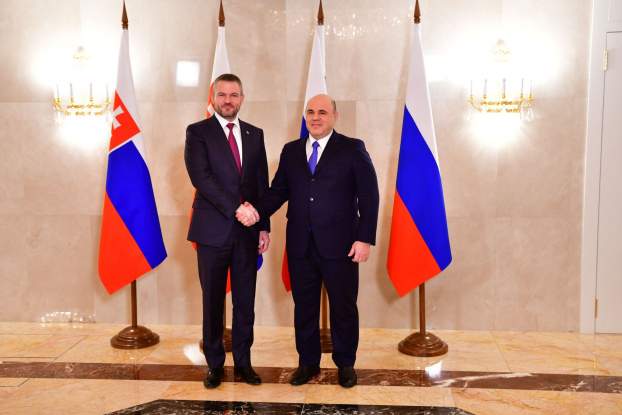 Peter Pellegrini, Mihail Misusztyin