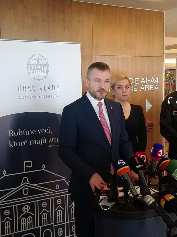 Peter Pellegrini, Denisa Saková
