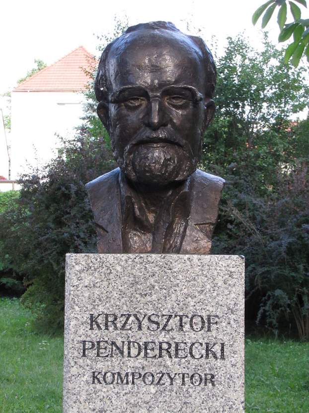 Krysztof Penderecki mellszobor