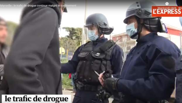 Francia rendőrök
