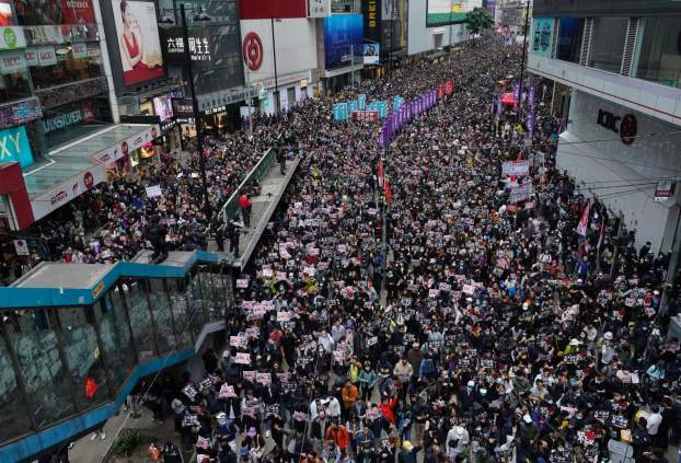 Hongkong tüntetés