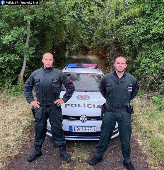 életmentő rendőrök Dunaszerdahely