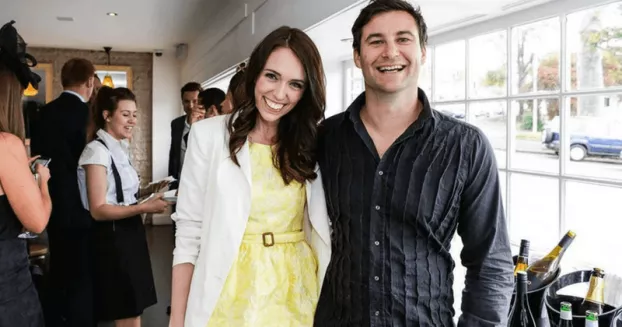 Jacinda Ardern és Clarke Gayford