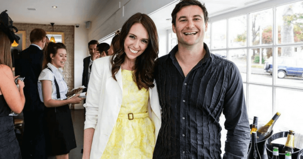 Jacinda Ardern és Clarke Gayford