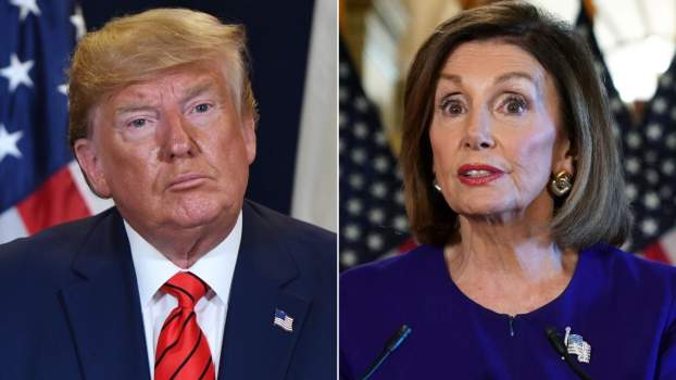 Donald Trump és Nancy Pelosi