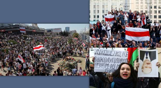 Minszki tüntetés