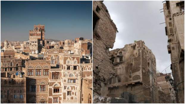 Jemen omladozó házak