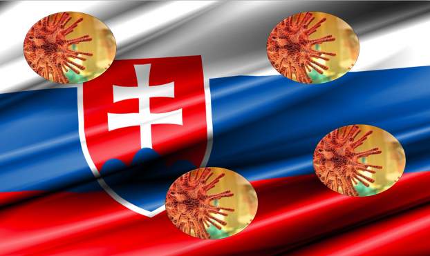 Szlovákia koronavírus logó
