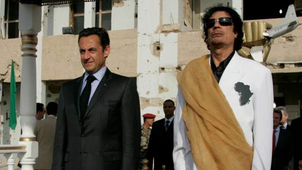 Sarkozy-Khadafi