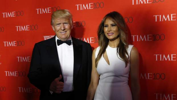 Donald Trump és felesége