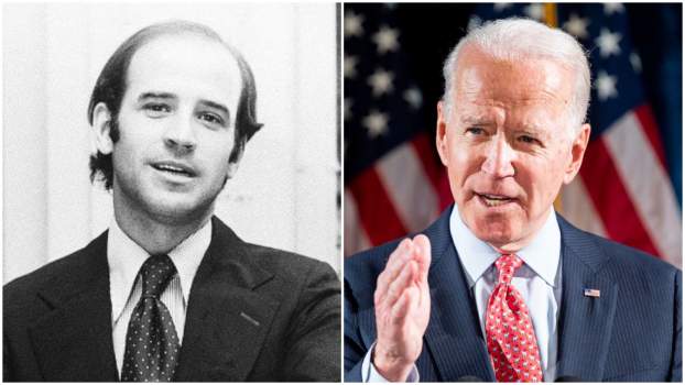 Joe Biden egykor és ma