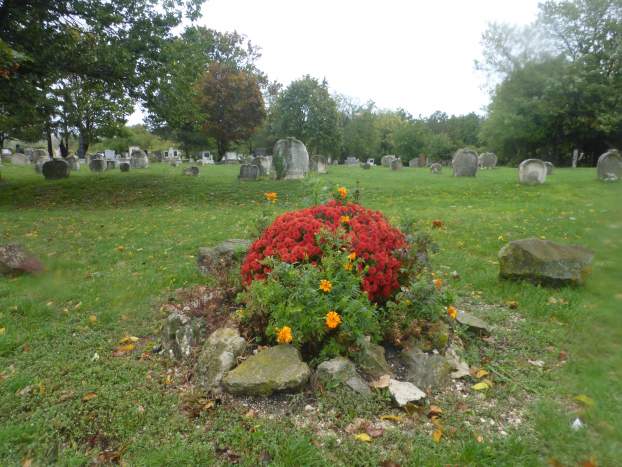 Balatonudvari temető szív alakú sírkövei 