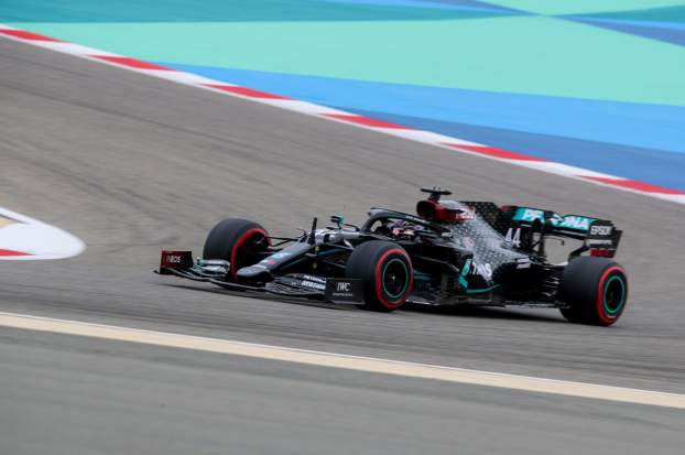 Lewis Hamilton Bahrein időmérő