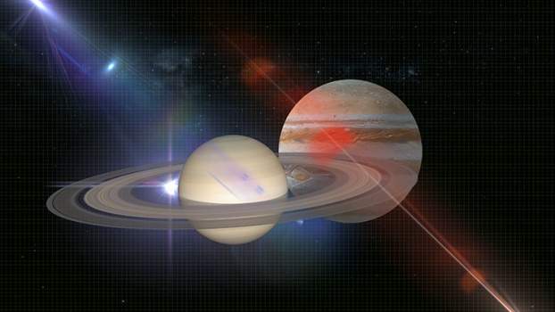 Szaturnusz és Jupiter együttállása