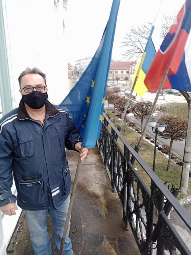 Ipolysági EU-zászló