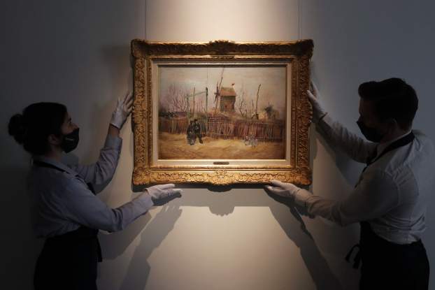 Vincent van Gogh festészet árverés Sotheby's
