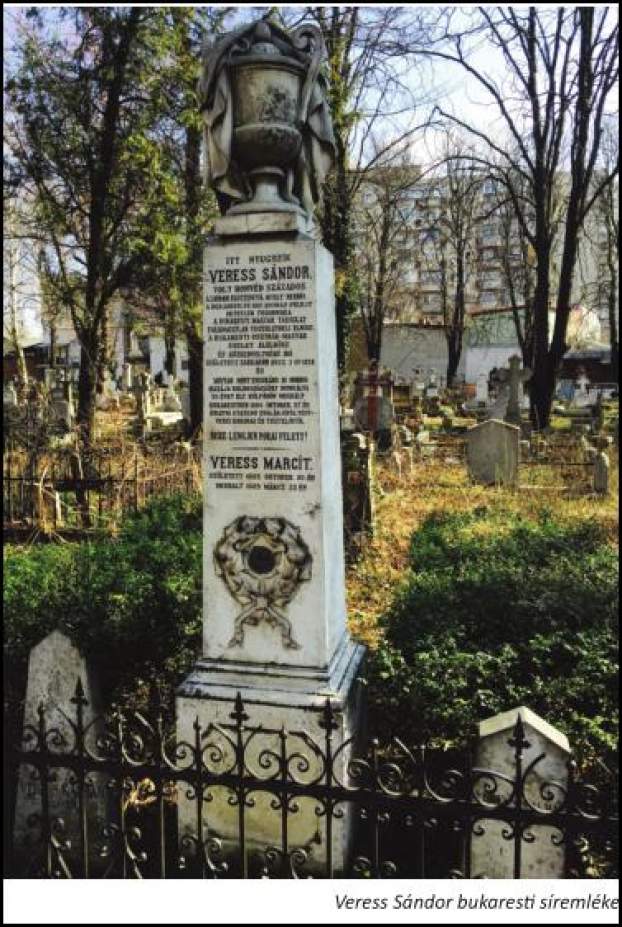 Veress Sándor síremléke
