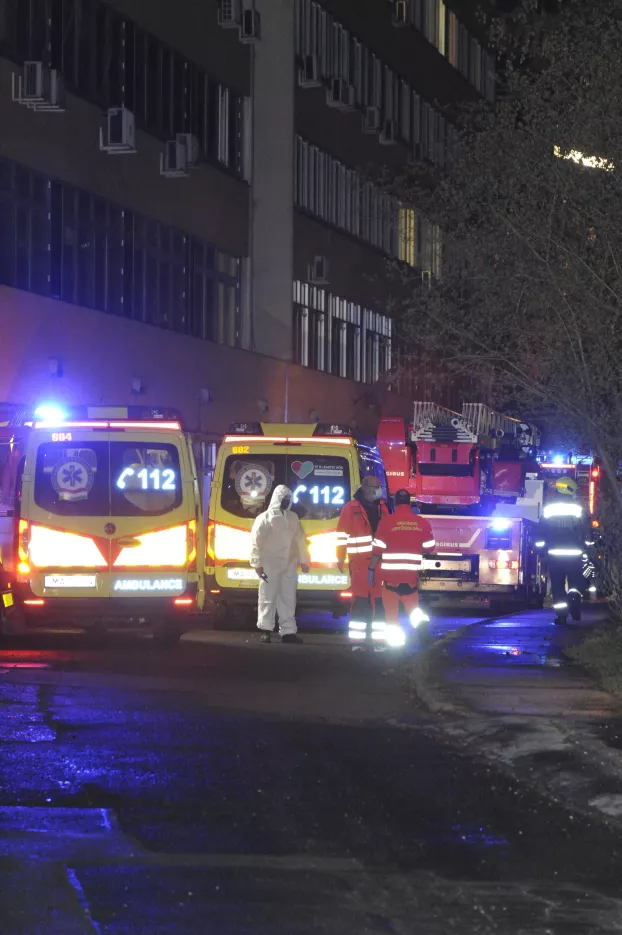 Budapest tűzeset Szent Margit Kórház