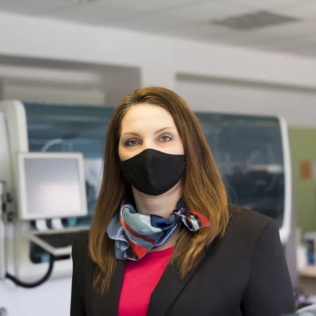 Elena Gaboňová, az AGELLAB laboratóriumok igazgatója