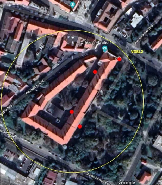 A Tiszti Pavilon környékén is új Wi-Fi pontot alakítanak ki. 