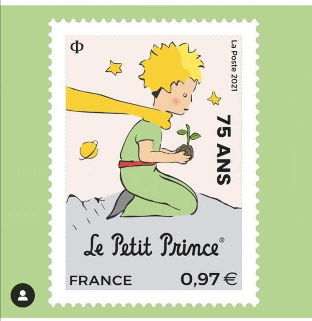 A kis herceg-Jub.75-bélyeg