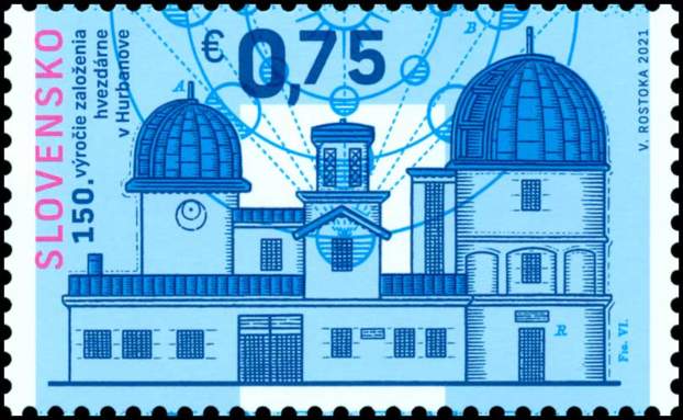 A Szlovák Posta által ma kiadott bélyeg