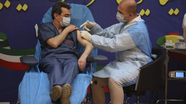 koronavírus Irán védőoltás