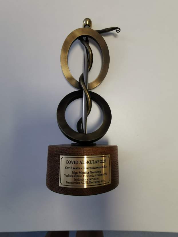 Az Agel Rt. által adományozható legmagasabb kitüntetés az Arany Aeskulap-díj
