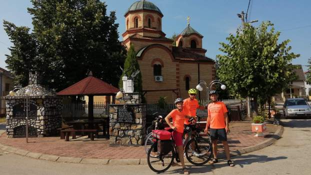 A ljubicevaci templomnál