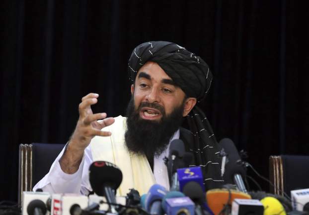 Zabihullah Mudzsáhid tálib szóvivő