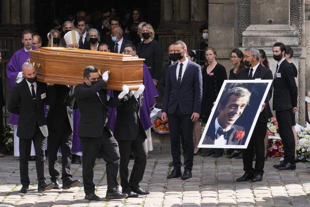 Belmondo temetése