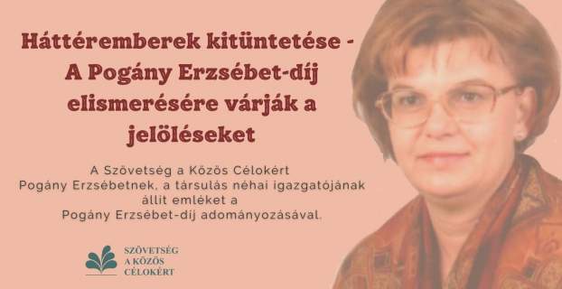 Pogany Erzsebet dij