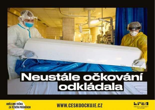 cseh oltási kampány