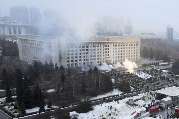Kazahsztani tüntetések
