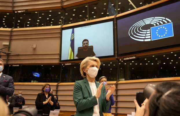 Európai Parlament, Volodimir Zelenszkij