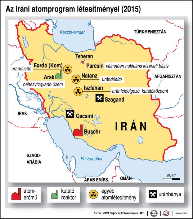 Irán, atom