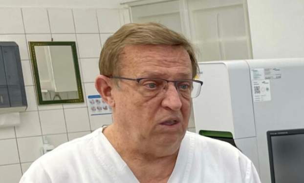 Varga Sándor, az érsekújvári kórház hematológiai osztályának főorvosa
