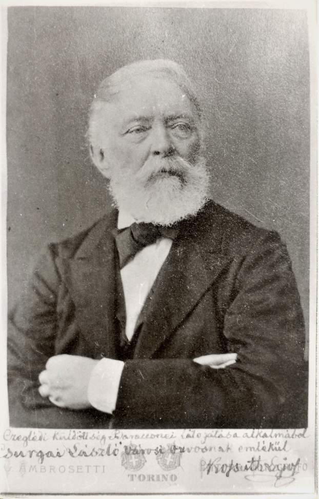 Az idős Kossuth Lajos