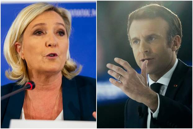 Csökkent Le Pen hátránya