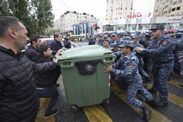 Jereván tüntetés