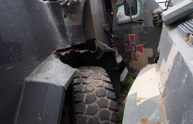 Megsemmisített ukrán haditechnika az izjumi fronton