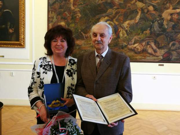 A zoboralji értékteremtő, Simek Viktor kapta az idei Szlovákiai Civil Becsületrend-díjat