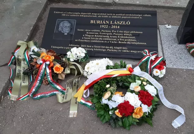 Burián László emléktábla