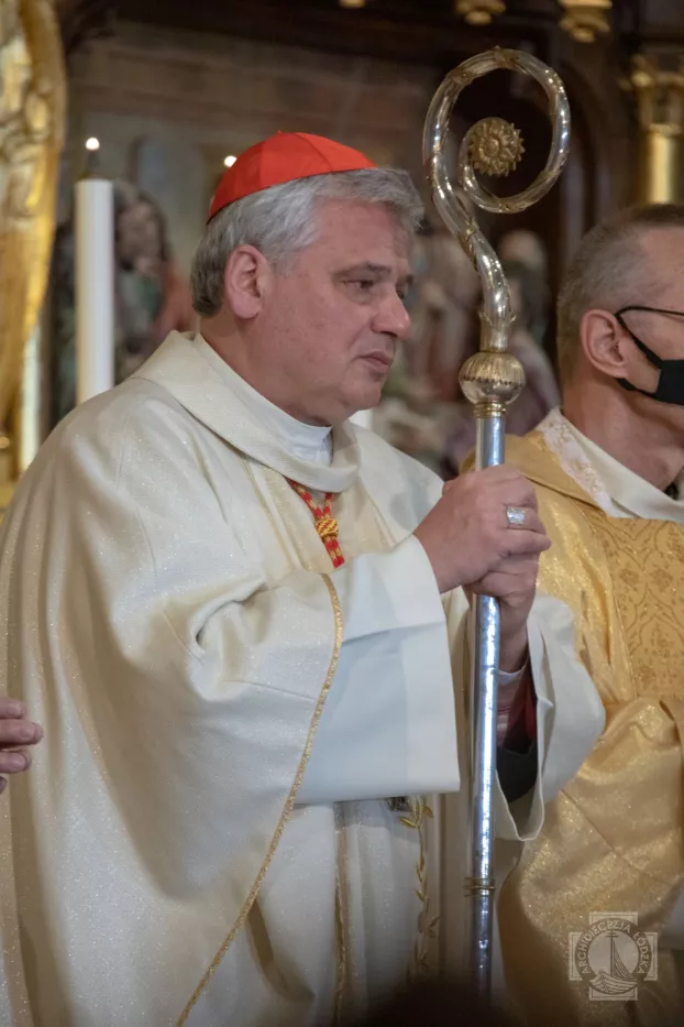 Konrad Krajewski bíboros