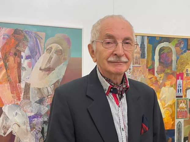 Duncsák Attila, festőművész, kiállítás, Az én Kassám