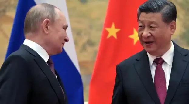 Vlagyimir Putyin és Hszi Csin-ping